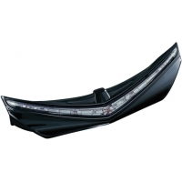LED REAR FENDER TIP WITH SMOKE LENS BLACK