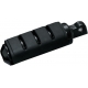 TRIDENT SMALL ISO PEGS MALE-MOUNT BLACK