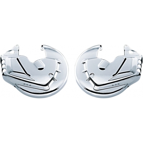 BRAKE ROTOR COVER CHROME