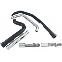 EXHAUST SYSTEM SPEEDSTER 909 SHORT 2-INTO-2 BLACK