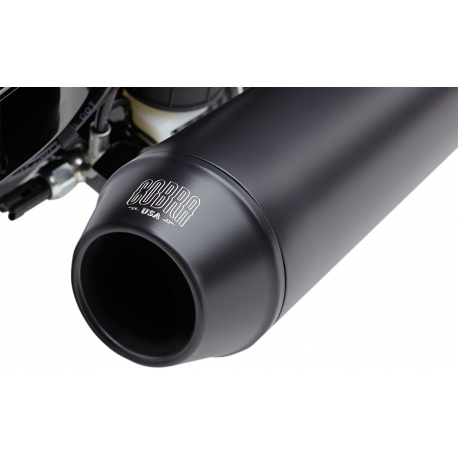 EXHAUST SYSTEM EL DIABLO 2-INTO-1 BLACK