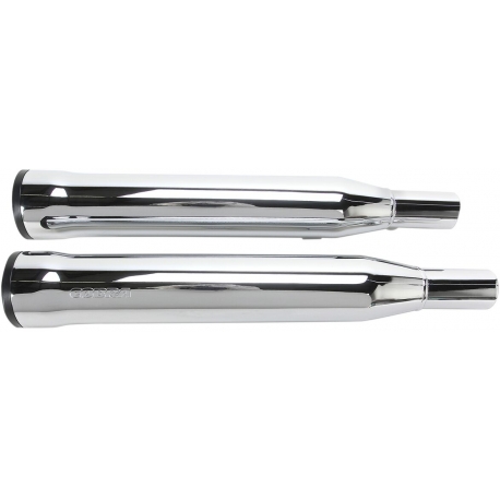 3" RPT SLIP ON MUFFLER CHROME HD