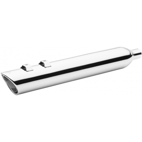 TWIN MUFFLERS TOURING 4" CHROME