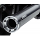 MUFFLERS SLIP-ON 3" RPT POWDER-COATED BLACK