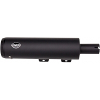 Grand National 4" EC Slip-On Mufflers Black/Black