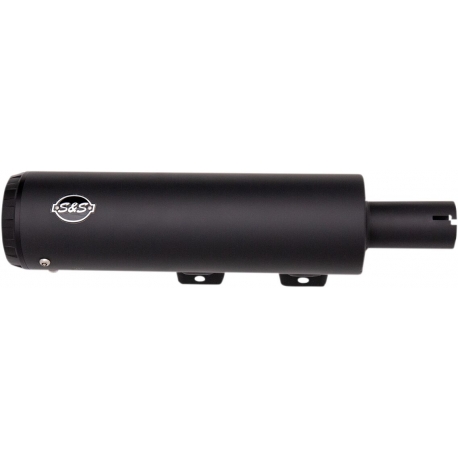 Grand National 4" EC Slip-On Mufflers Black/Black