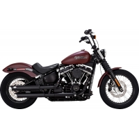 Twin Slash 3" Mufflers - Black