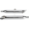 MUFFLER SLIP-ON WITH SLASH CUT TIP CHROME