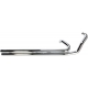 EXHAUST SYSTEM HOT ROD SPEEDSTER EXTRA LONG W/POWERPORT CHROME