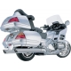 4" SLIP ON MUFFLERS CHROME HONDA