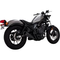 MUFFLER BLK HONDA REBEL