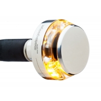 TURN SIGNAL MO.BLAZE DISC LEFT POLISHED