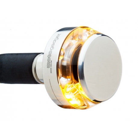 TURN SIGNAL MO.BLAZE DISC LEFT POLISHED