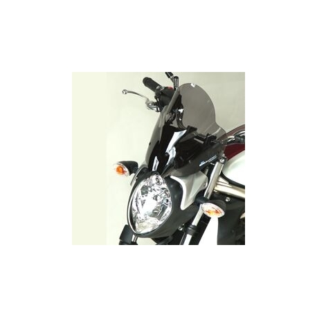 WINDSHIELD HIGH PROTECTION SMOKED BLACK 31 CM 4MM