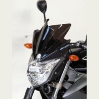 WINDSHIELD DEFLECTOR SMOKED BLACK 25 CM 3MM