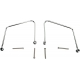 SADDLEBAG SUPPORT BRACKETS CHROME