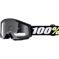 STRATA MINI GROM BLACK OFFROAD GOGGLE W/ CLEAR LENS