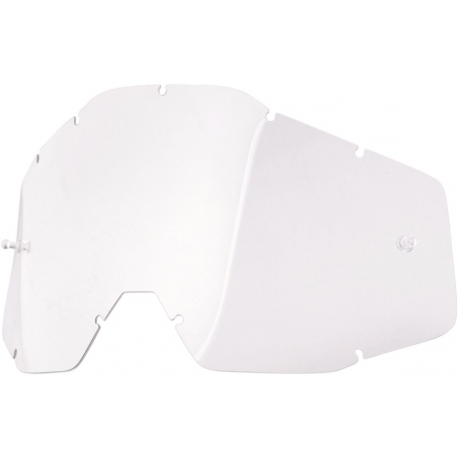 MINI CLEAR REPLACEMENT LENS FOR 100% STRATA MINI GOGGLES