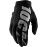 BRISKER COLD WEATHER GLOVES BLACK/GRAY LARGE
