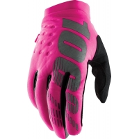 WOMENS BRISKER COLD WEATHER GLOVES PINK/BLACK X-LARGE