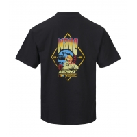 KENNY RACING KOSZULKA T-SHIRT WAVE OVERSIZE BLACK KOLOR CZARNY ROZMIAR M