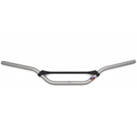 DOMINO KIEROWNICA ALUMINIOWA ALBERTO BAROZZI 22MM Z POPRZECZKĄ KOLOR SREBRNY