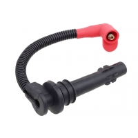 BRONCO 2025/08 PRZEWÓD ZAPŁONOWY (WYSOKIEGO NAPIĘCIA) Z FAJKĄ 80CM POLARIS RZR XP 100 '20-'22, RZR 900 '19-'23, RZR 1000 '19-'24