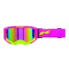 KENNY RACING GOGLE PERFORMANCE EVO 2 NEON PINK- LUSTRO KOLOR RÓŻOWY/ ŻÓŁTY FLUO