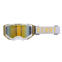 KENNY RACING GOGLE PERFORMANCE EVO 2 GOLD MIRROR- LUSTRO KOLOR ZŁOTY/BIAŁY