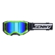 KENNY RACING GOGLE PERFORMANCE EVO 2 NEON GREEN MIRROR LENS-LUSTRO KOLOR ZIEOLNY FLUO/ BIAŁY/CZARNY
