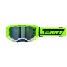 KENNY RACING GOGLE PERFORMANCE EVO 2 YELLOW WHITE SPLASH CLEAR LENS- SZYBKA PRZEŹROCZYSTA KOLOR ŻÓŁTY FLUO/CZARNY