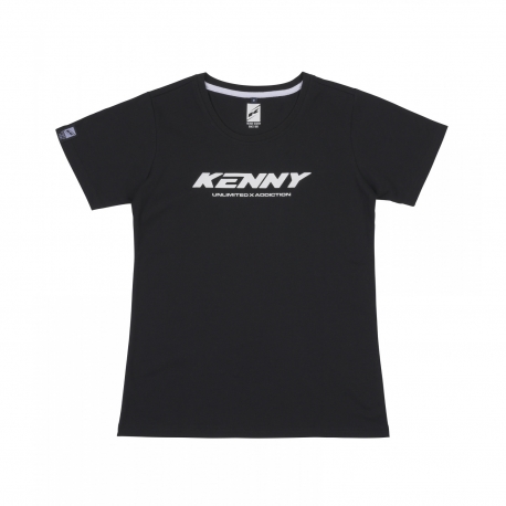 KENNY RACING T-SHIRT DAMSKI CORE BLACK KOLOR CZARNY ROZMIAR M