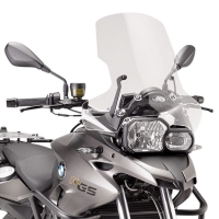 KAPPA SZYBA BMW F 700 GS (13-17) 50 X 49 CM PRZEZROCZYSTA - POTRZEBNE MOCOWANIE D5107KITK - drobne rysy na szybie