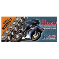 CZ ŁAŃCUCH NAPĘDOWY 520 DZO (120 OGNIW) O-RING BRONZE DO 750 CCM (STREET) (35,6 KN) + ZAKUWKA DRĄŻONA