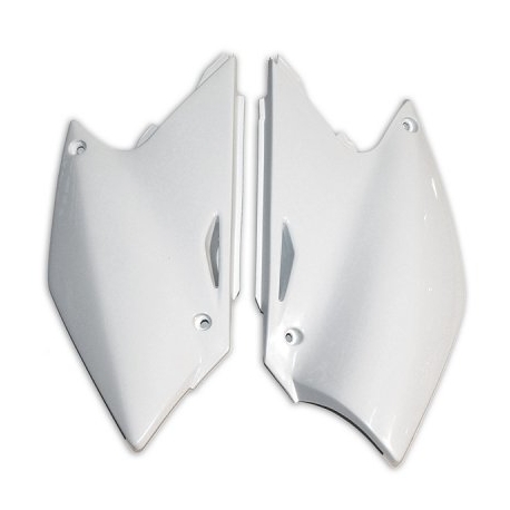 UFO BOCZKI TYLNE KAWASAKI KXF 250 '04-'05 KOLOR BIAŁY - ZASTĘPUJE SU03932041