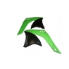 UFO OSŁONY CHŁODNICY KAWASAKI KX 85 '98-'13 KOLOR CZARNY/ZIELONY