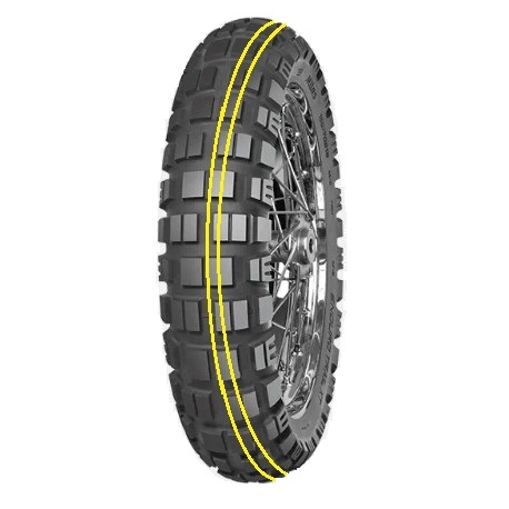 MITAS OPONA 140/80B17 ENDURO TRAIL XT DAKAR 69T TL/TT M+S (PODWÓJNY ŻÓŁTY PASEK) TYŁ DOT 38/2024 ZAMIENNIK:70000509 (SUBSTYTUT: 
