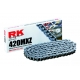 RK ŁAŃCUCH NAPĘDOWY (MOTOCROSS) 420MXZ-140 ZAPINKA (CL) W ZESTAWIE KOLOR STANDARD (POJEMNOŚĆ: DO 150 CCM) (22,2 KN)