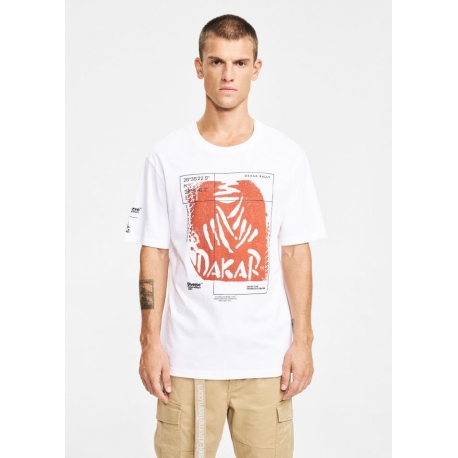 DIVERSE NOWY TOWAR EXTREME TEAM - DAKAR RALLY KOSZULKA DKR DES 1425 KOLOR BIAŁY XXXL