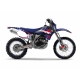 BLACKBIRD KOMPLET NAKLEJEK (OKLEIN) YAMAHA WR 250F '07-'14, WR 450F '07-'11 DREAM 5 KOLOR NIEBIESKI CZARNY