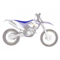 BLACKBIRD POKROWIEC / POSZYCIE NA SIEDZENIE SHERCO SE/SEF '25 (SE/SFE ALL MODELS '25) PYRAMID KOLOR NIEBIESKI