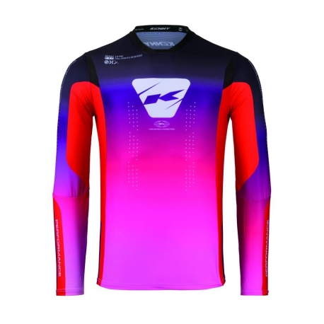 KENNY RACING KOSZULKA CROSS/ENDURO PERFORMANCE KID/JUNIOR/DZECIĘCE PURPLE KOLOR FIOLETOWY ROZMIAR XS (10/12 LAT)