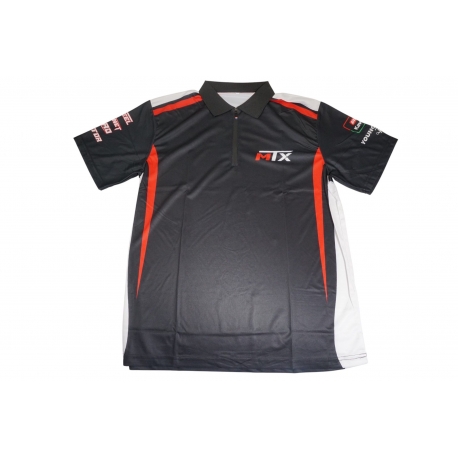 MTX PARTS KOSZULKA POLO SHIRT KOLOR CZARNY ROZMIAR XXL