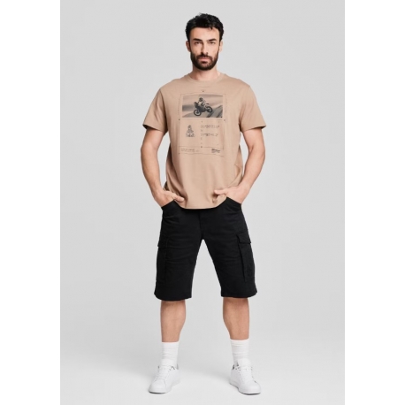 DIVERSE PROMOCJA KOSZULKA DKR DES 0625 KOLOR BEŻOWY ROZMIAR M