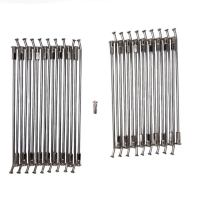 HAAN WHEELS SZPRYCHY WZMOCNIONE Z NYPLAMI (KOMPLET) TYŁ 18 X 2,50 HONDA AFRICA TWIN CRF1000L '20-, PIASTA OEM KOLOR SREBRNY (NA 