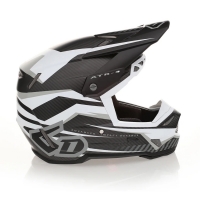 6D HELMETS KASK CROSS/ENDURO MODEL ATR-3 RIVAL MATTE WHITE FIM (FRHPhe-02) KOLOR BIAŁY ROZMIAR XL