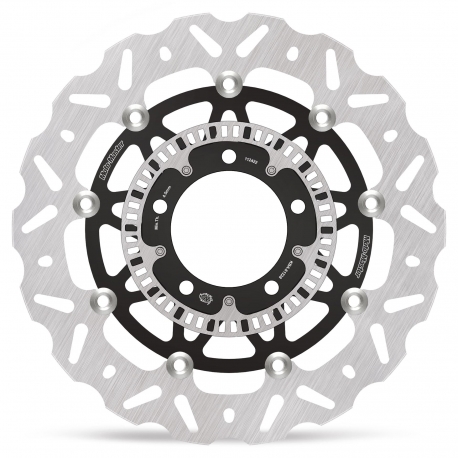 MOTO-MASTER TARCZA HAMULCOWA PŁYWAJĄCA PRZÓD / PRZEDNIA NITRO ROAD Z PIERŚCIENIEM ABS (ALUMINIOWY ŚRODEK) KAWASAKI VERSYS 650 (A