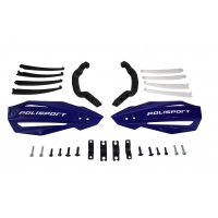 POLISPORT OFERTA SPECJALNA OSŁONY RĄK (HANDBARY) MODEL BULLIT Z UNIWERSALNYM ZESTAWEM MONTAŻOWYM 22/28 KTM KOLOR FIOLETOWY (OPAK