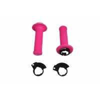 DOMINO MANETKI (GRIPY) OFF ROAD D-LOCK NA JEDNĄ LINKE 2T (Z ADAPTERAMI ROLGAZU - KTM, HUSQVARNA, GASGAS, HONDA, KAWASAKI, SUZUKI