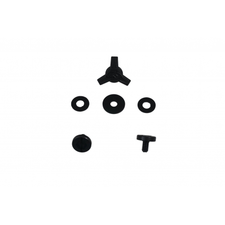 6D HELMETS CZĘŚCI ZESTAW ŚRUB DO DASZKU ATR-3 KOLOR CZARNY